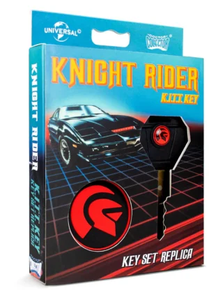 LLAVE DE KITT CON LLAVERO REPLICA EL COCHE FANTASTICO DOCTOR COLLECTOR