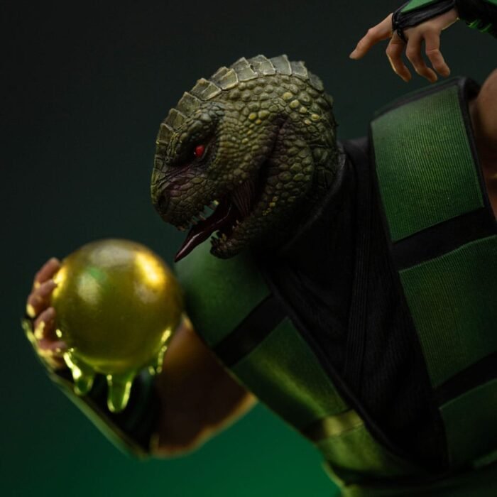 REPTILE MORTAL KOMBAT ESTATUA 110 ART SCALE 20 CM IRON STUDIOS 11