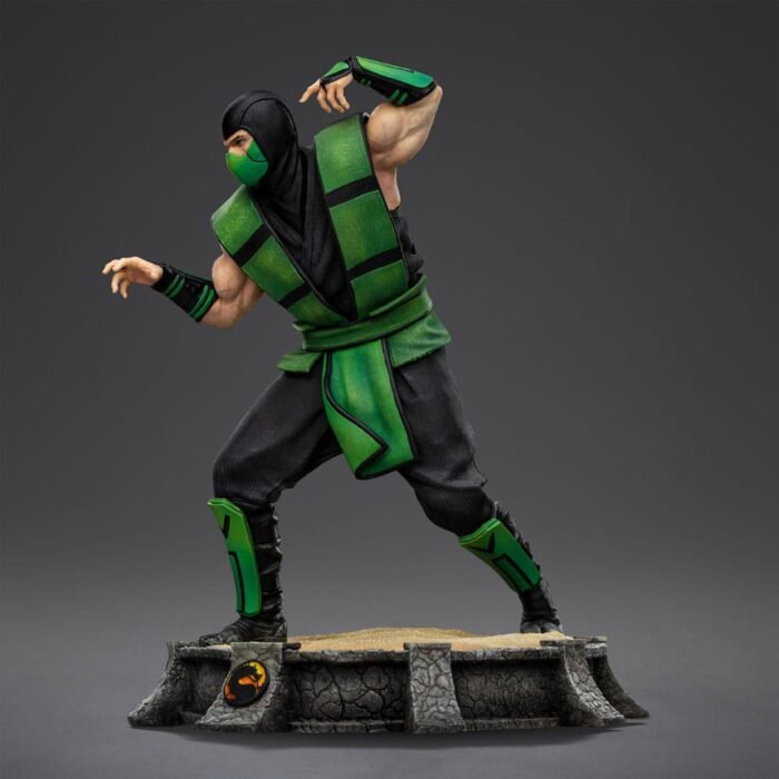 REPTILE MORTAL KOMBAT ESTATUA 110 ART SCALE 20 CM IRON STUDIOS 2