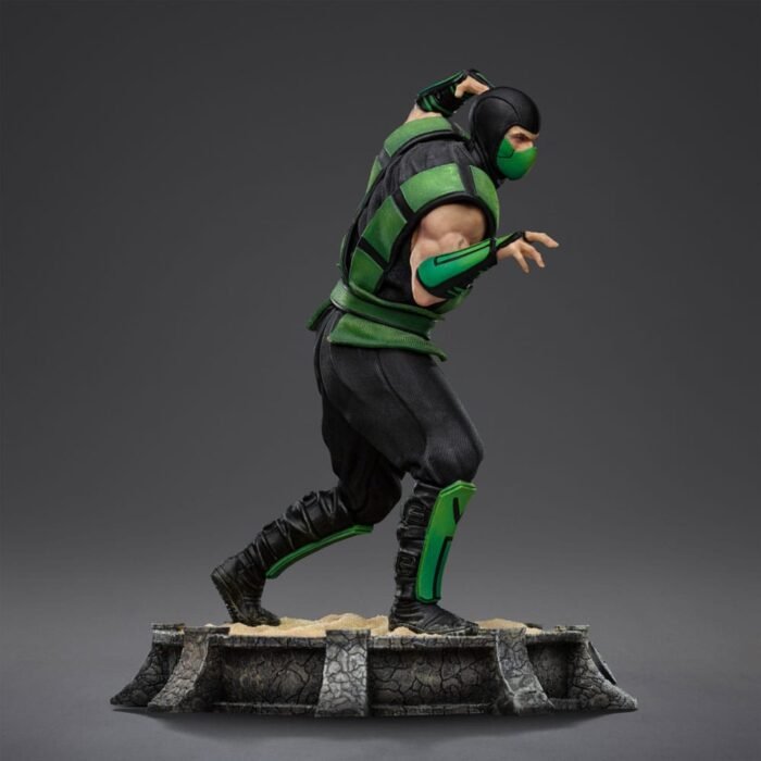 REPTILE MORTAL KOMBAT ESTATUA 110 ART SCALE 20 CM IRON STUDIOS 3