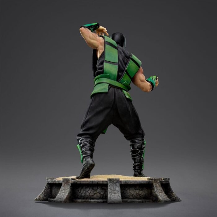 REPTILE MORTAL KOMBAT ESTATUA 110 ART SCALE 20 CM IRON STUDIOS 4
