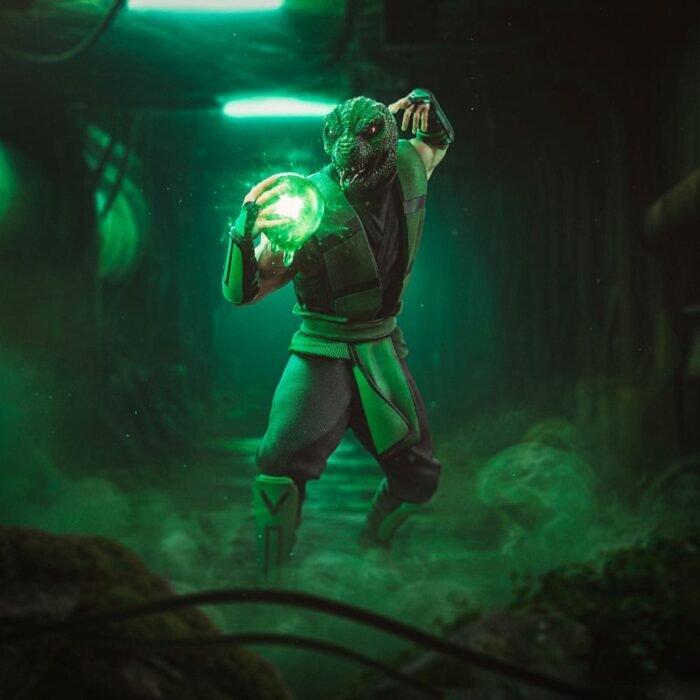 REPTILE MORTAL KOMBAT ESTATUA 110 ART SCALE 20 CM IRON STUDIOS 6