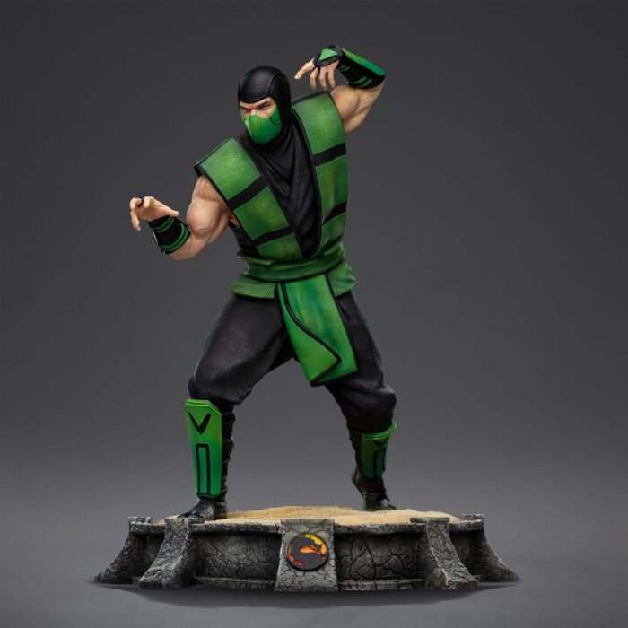 REPTILE MORTAL KOMBAT ESTATUA 110 ART SCALE 20 CM IRON STUDIOS
