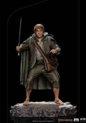 EL SEÑOR DE LOS ANILLOS ESTATUA 110 BDS ART SCALE SAM 13 CM