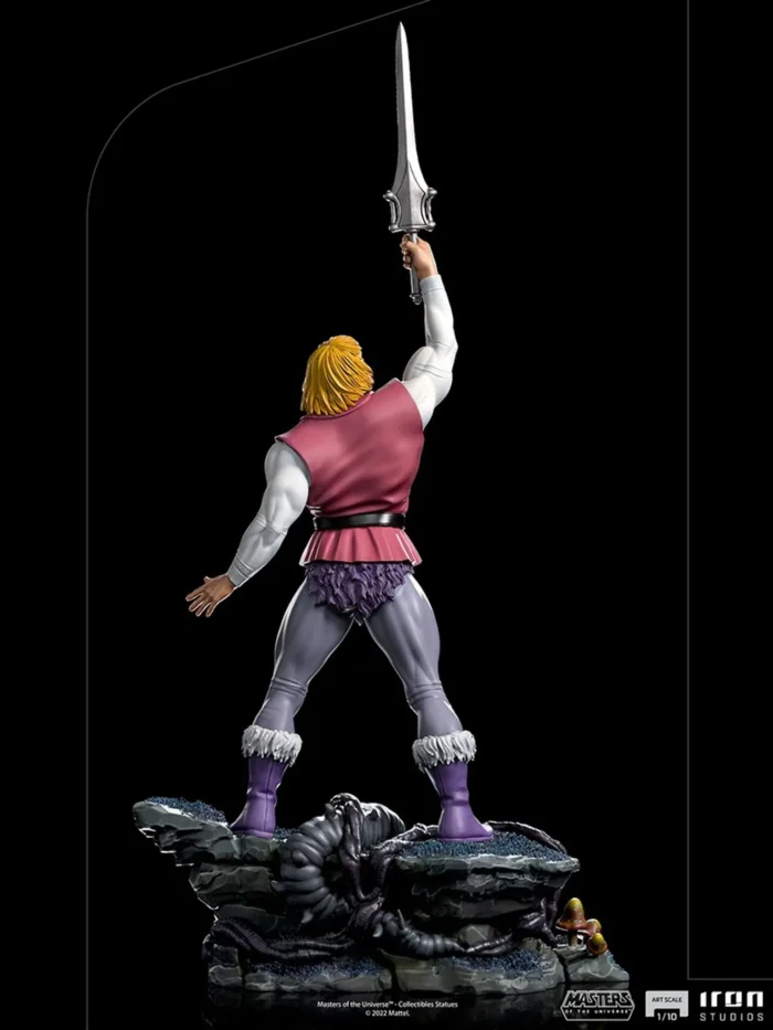 PRINCE ADAM 1/10 - HE-MAN - ART SCALE - IRON STUDIOS - Imagen 3