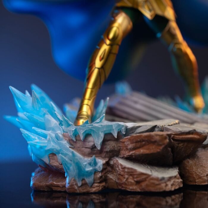 SAINT SEIYA ESTATUA 1/10 ART SCALE SCORPIO MILO 24 CM IRON STUDIOS - Imagen 4
