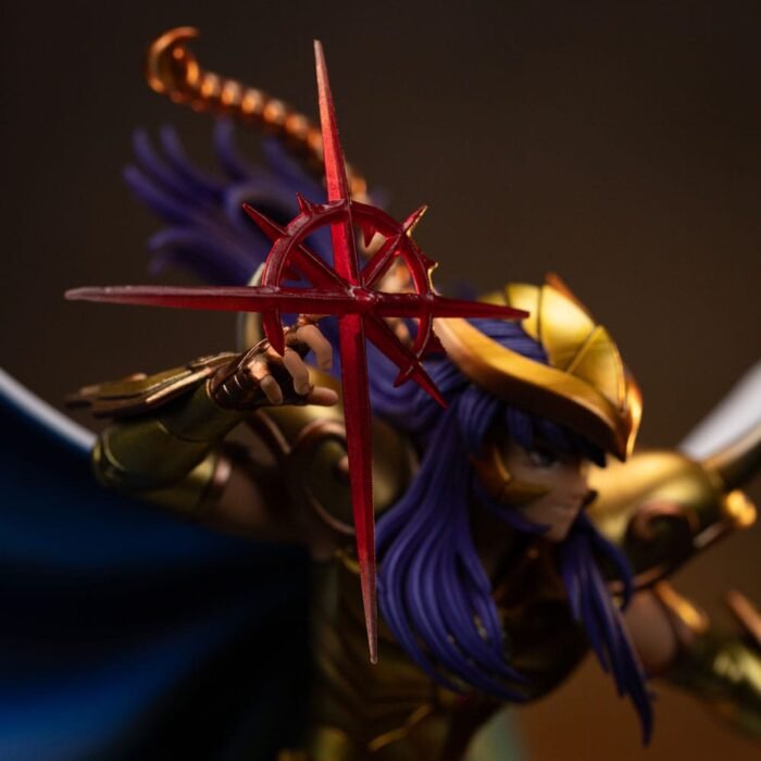 SAINT SEIYA ESTATUA 110 ART SCALE SCORPIO MILO 24 CM IRON STUDIOS 7