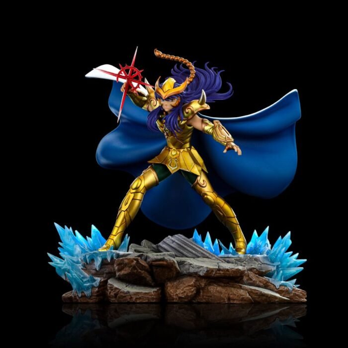 SAINT SEIYA ESTATUA 110 ART SCALE SCORPIO MILO 24 CM IRON STUDIOS