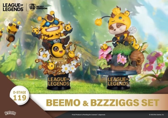 BEEMO Y BZZZIGGS LEAGUE OF LEGENDS BEAST KINGDOM D-STAGE 2