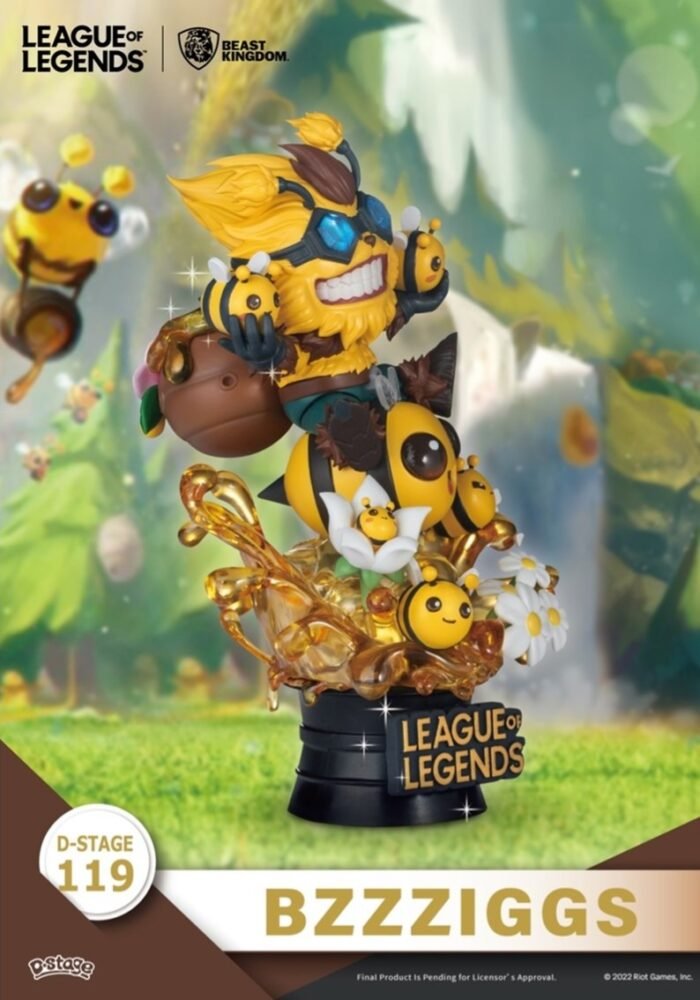 BEEMO Y BZZZIGGS LEAGUE OF LEGENDS BEAST KINGDOM D-STAGE 4