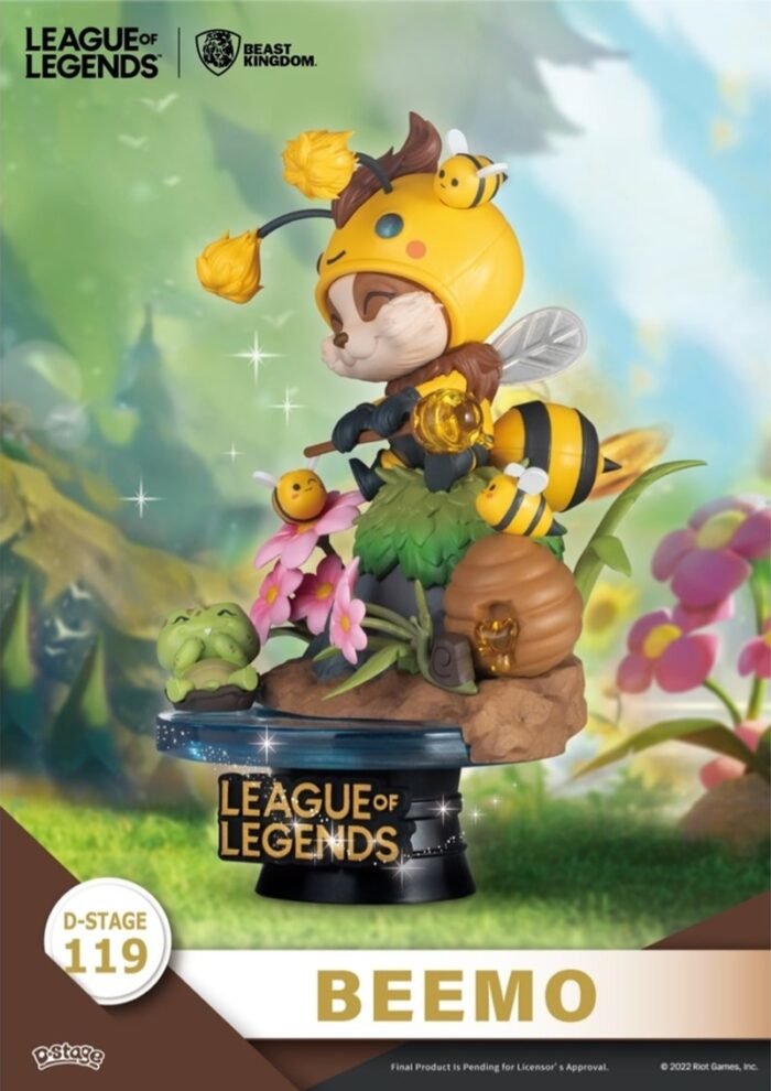 BEEMO Y BZZZIGGS LEAGUE OF LEGENDS BEAST KINGDOM D-STAGE - Imagen 6