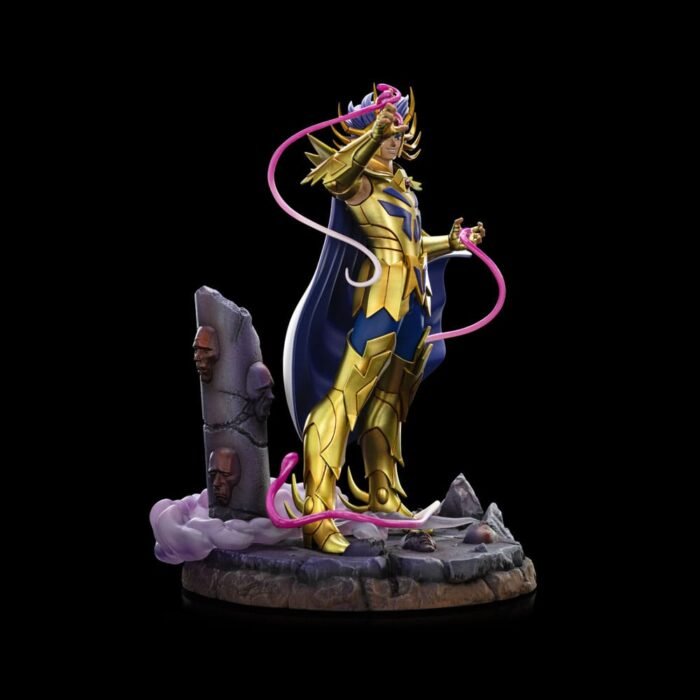 CANCER DEATHMASK ESTATUA ART SCALE 110 SAINT SEIYA IRON STUDIOS 2
