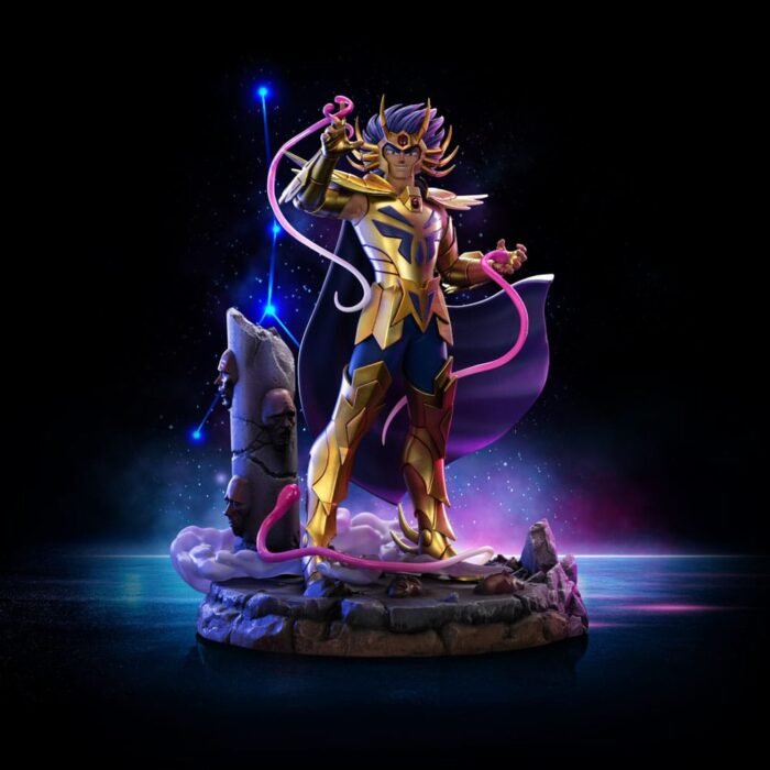CANCER DEATHMASK ESTATUA ART SCALE 110 SAINT SEIYA IRON STUDIOS 4