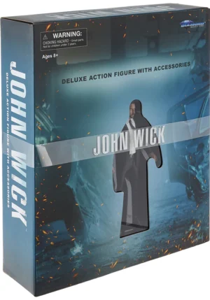 JOHN WICK DELUXE MOVIE POSTER VERSION ACTION FIGURE BOX SET