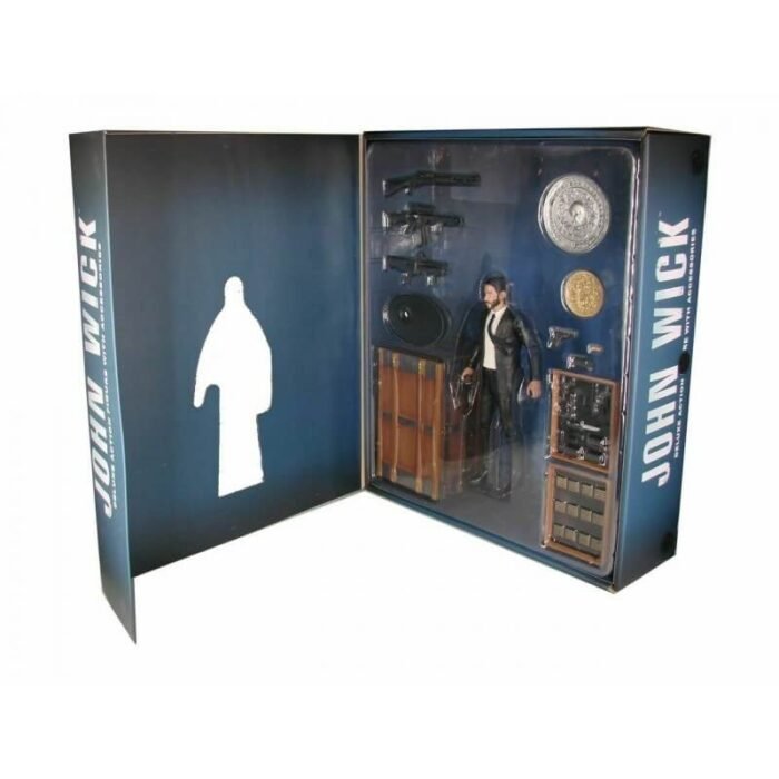 JOHN WICK DELUXE MOVIE POSTER VERSION ACTION FIGURE BOX SET 1