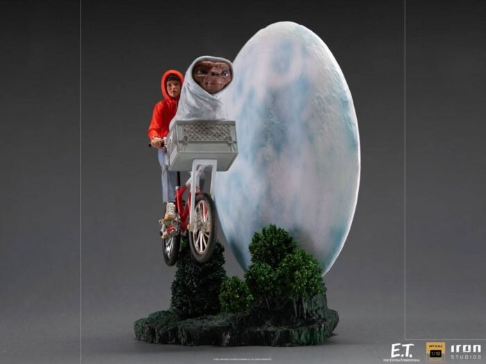 E.T. EL EXTRATERRESTRE ESTATUA 110 DELUXE ART SCALE E.T. & ELLIOT 27 CM IRON STUDIOS 1
