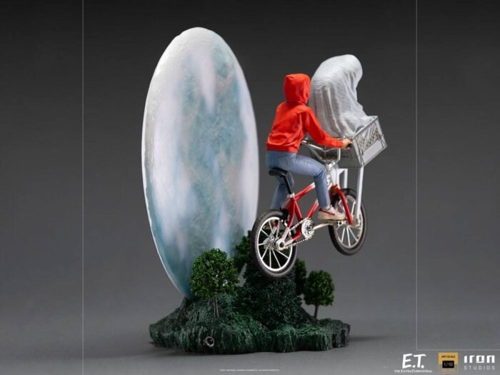 E.T. EL EXTRATERRESTRE ESTATUA 110 DELUXE ART SCALE E.T. & ELLIOT 27 CM IRON STUDIOS 2