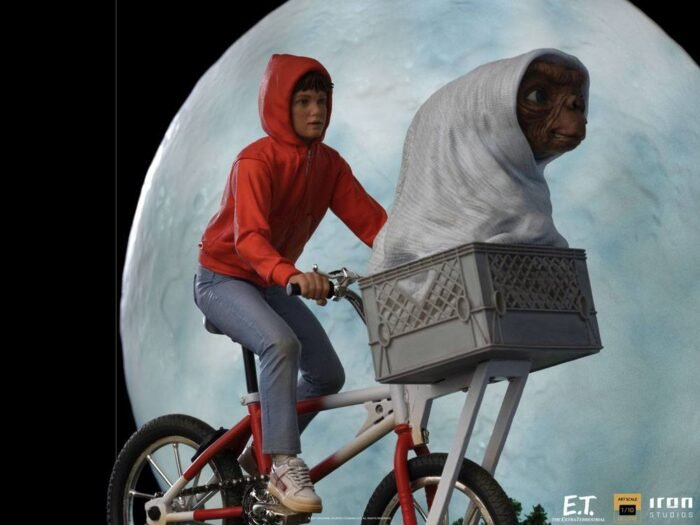 E.T. EL EXTRATERRESTRE ESTATUA 110 DELUXE ART SCALE E.T. & ELLIOT 27 CM IRON STUDIOS 3