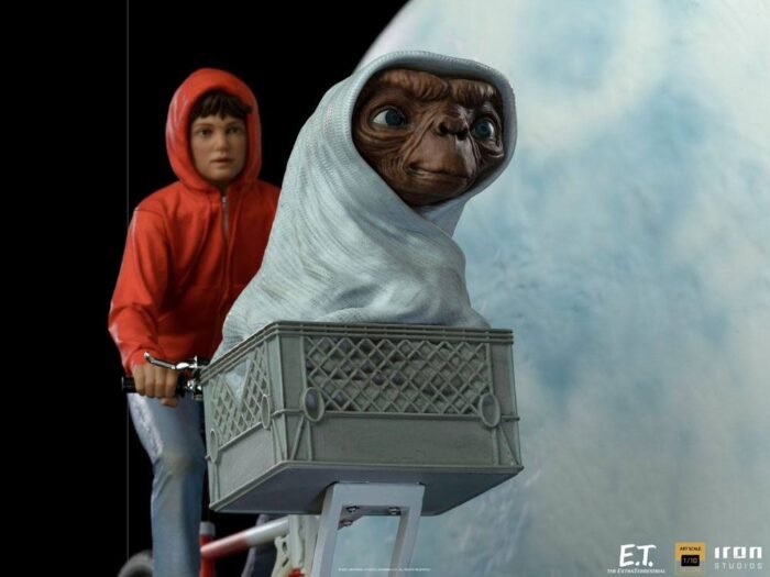 E.T. EL EXTRATERRESTRE ESTATUA 110 DELUXE ART SCALE E.T. & ELLIOT 27 CM IRON STUDIOS 4