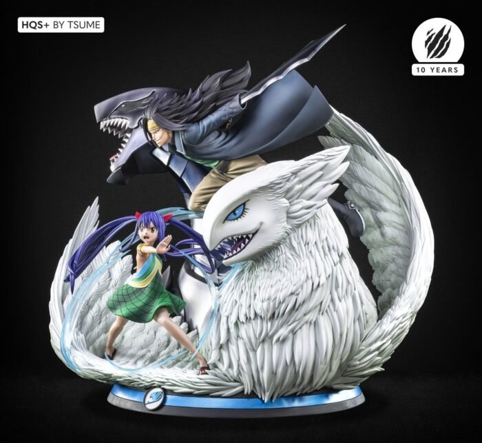 GAJEEL & WENDY FAIRY TAIL ESCALA 14 HQS TSUME ARTS 11