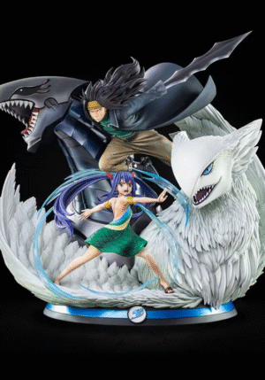GAJEEL & WENDY FAIRY TAIL ESCALA 14 HQS TSUME ARTS