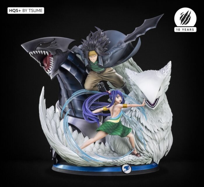GAJEEL & WENDY FAIRY TAIL ESCALA 14 HQS TSUME ARTS 4