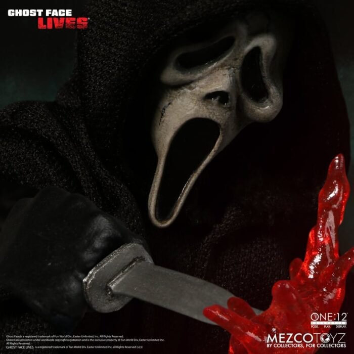 GHOST FACE SCREAM ONE 12 COLLECTIVE MEZCO TOYZ 10