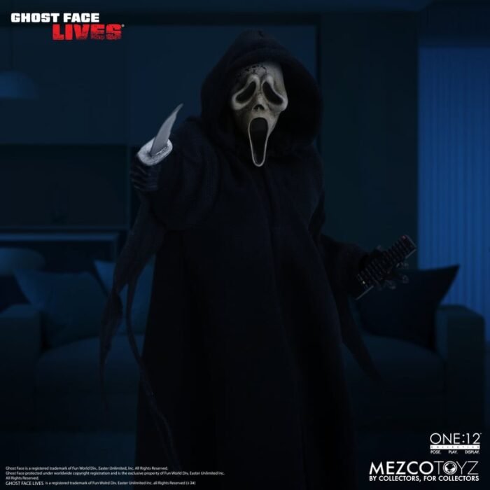 GHOST FACE SCREAM ONE 12 COLLECTIVE MEZCO TOYZ - Imagen 14