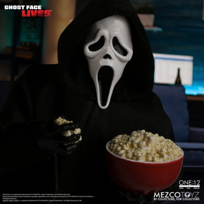 GHOST FACE SCREAM ONE 12 COLLECTIVE MEZCO TOYZ - Imagen 4
