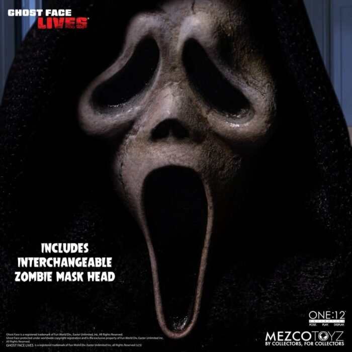 GHOST FACE SCREAM ONE 12 COLLECTIVE MEZCO TOYZ 4