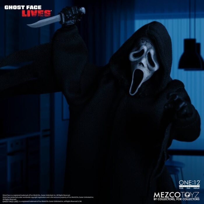GHOST FACE SCREAM ONE 12 COLLECTIVE MEZCO TOYZ - Imagen 6