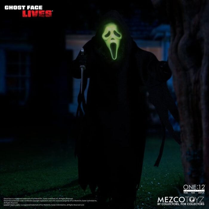 GHOST FACE SCREAM ONE 12 COLLECTIVE MEZCO TOYZ - Imagen 8