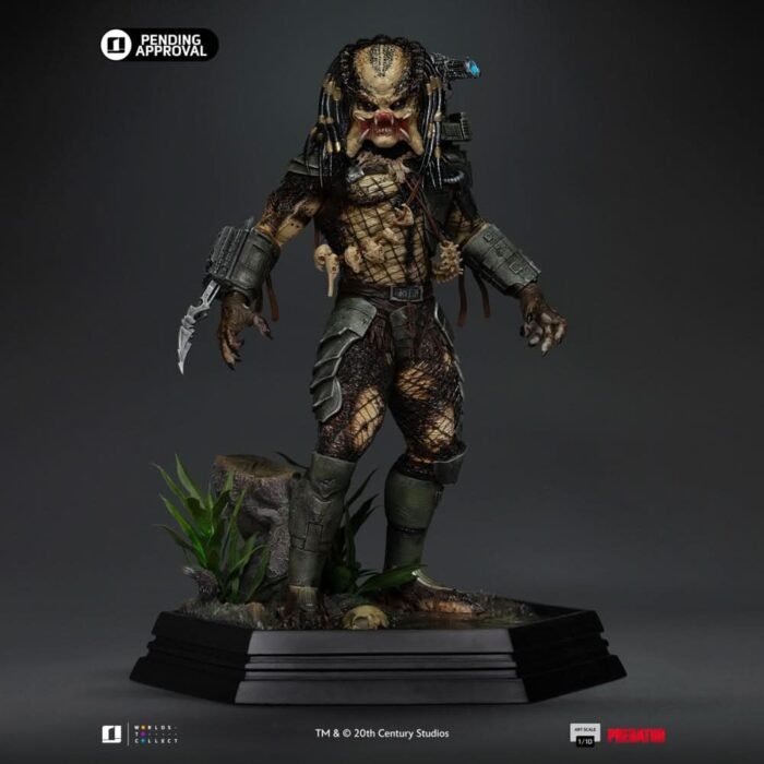 JUNGLE HUNTER PREDATOR ART SCALE 1/10 IRON STUDIOS - Imagen 2