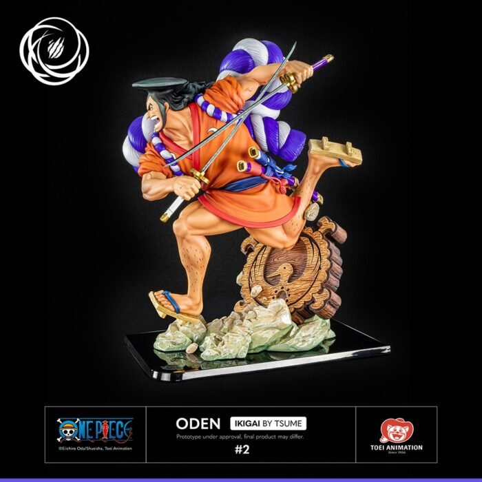 ODEN ONE PIECE WANO ESCALA 1/6 IKIGAI TSUME ARTS - Imagen 7