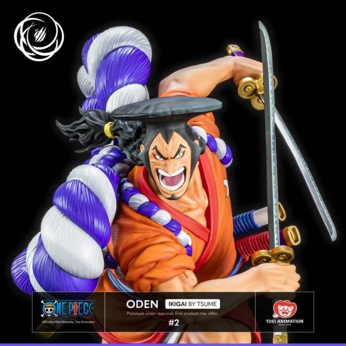 ODEN ONE PIECE WANO ESCALA 16 IKIGAI TSUME ARTS 9