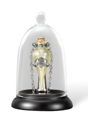 POCIÓN SUERTE LÍQUIDA RÉPLICA HARRY POTTER COLLAR EN CRISTAL CON CADENA THE NOBLE COLLECTION
