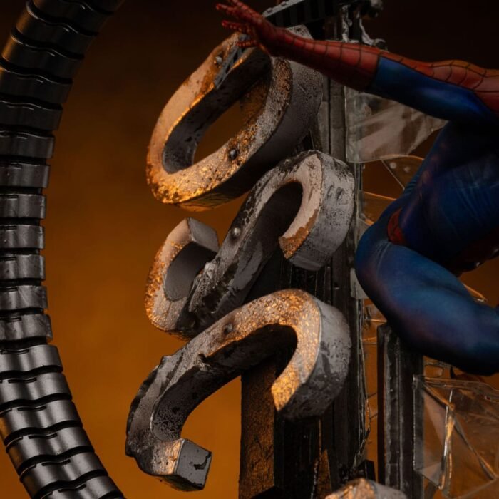 SPIDER-MAN ESTATUA 1/10 ART SCALE SPIDER-MAN 10TH ANNIVERSARY IRON STUDIOS - Imagen 11