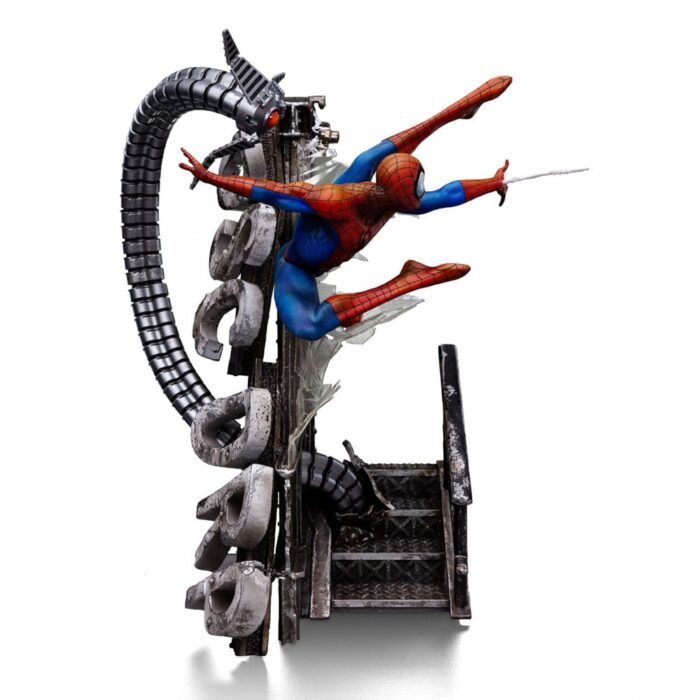SPIDER-MAN ESTATUA 110 ART SCALE SPIDER-MAN 10TH ANNIVERSARY IRON STUDIOS 2