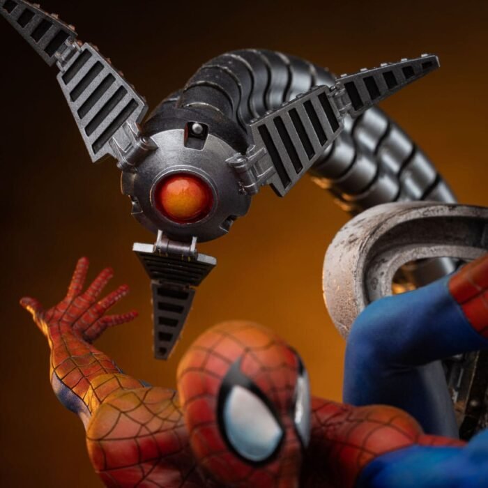 SPIDER-MAN ESTATUA 110 ART SCALE SPIDER-MAN 10TH ANNIVERSARY IRON STUDIOS 6