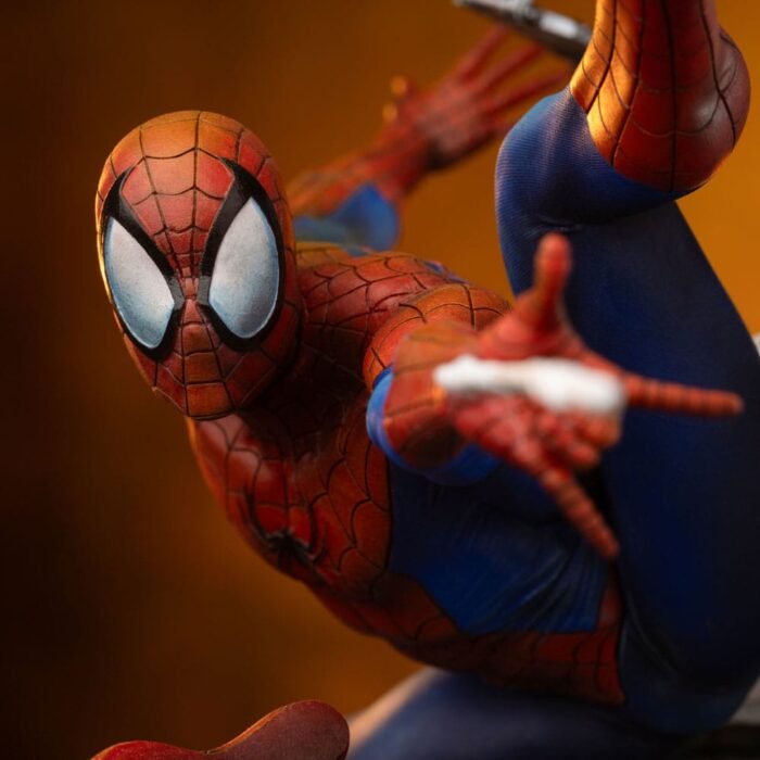 SPIDER-MAN ESTATUA 110 ART SCALE SPIDER-MAN 10TH ANNIVERSARY IRON STUDIOS 8