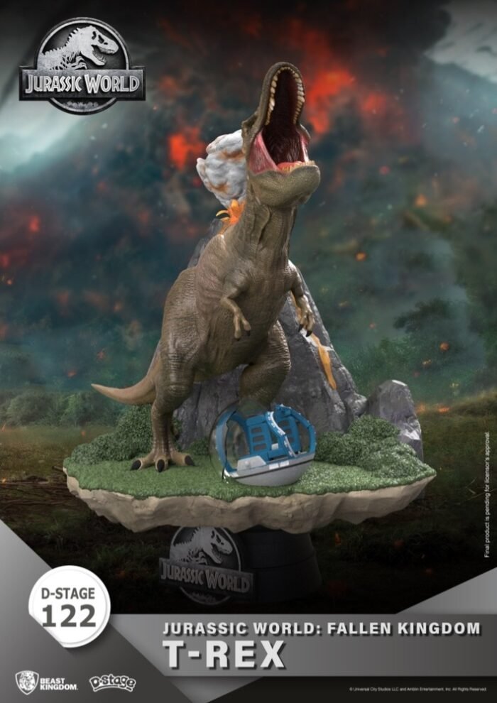 T-REX JURASSIC WORLD EL REINO CAIDO BEAST KINGDOM D-STAGE 1
