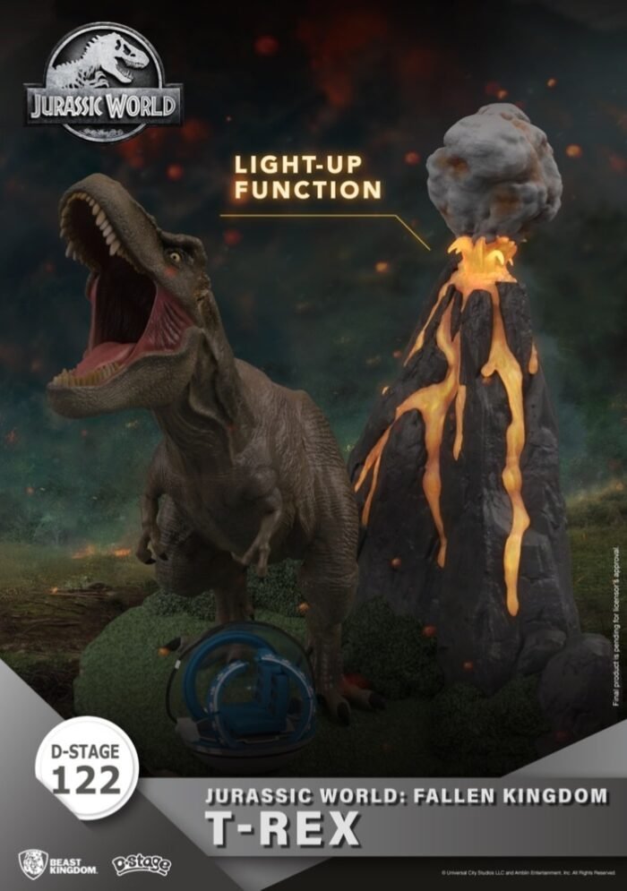 T-REX JURASSIC WORLD EL REINO CAIDO BEAST KINGDOM D-STAGE 2