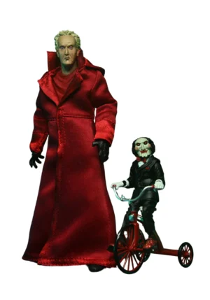 ULTIMATE JIGSAW KILLER RED ROBE SCALE ACTION SAW NECA
