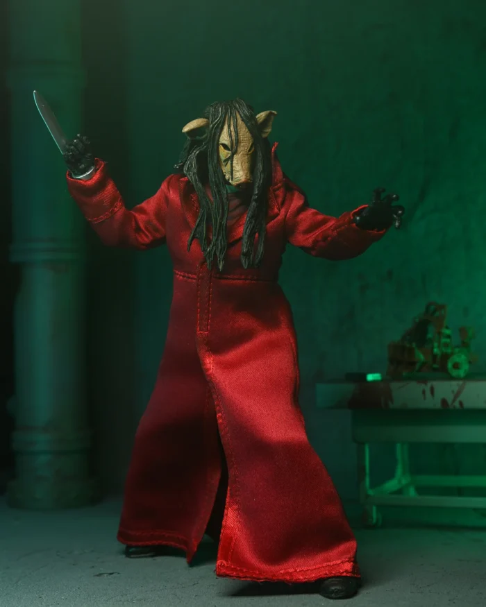 ULTIMATE JIGSAW KILLER RED ROBE SCALE ACTION SAW NECA 5