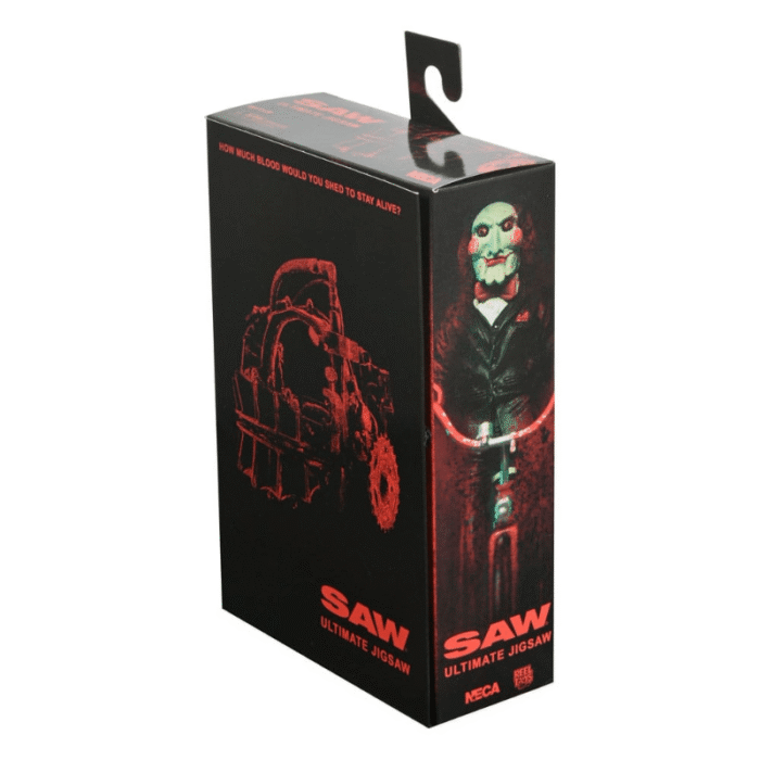 ULTIMATE JIGSAW KILLER RED ROBE SCALE ACTION SAW NECA 6