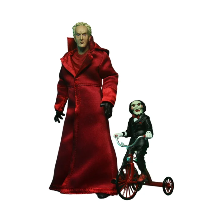 ULTIMATE JIGSAW KILLER RED ROBE SCALE ACTION SAW NECA