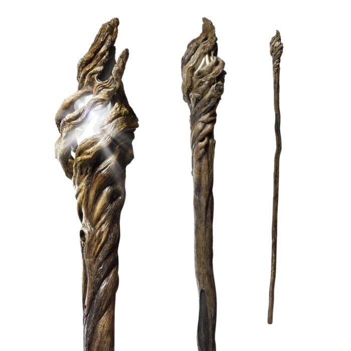 VARA DE GANDALF CON LUZ EL HOBBIT REPLICA THE NOBLE COLLECTION 1