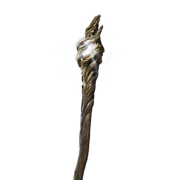 VARA DE GANDALF CON LUZ EL HOBBIT REPLICA THE NOBLE COLLECTION