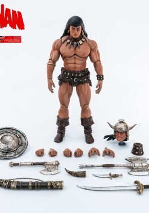 CONAN THE BARBARIAN 17 CM FRAZETTA GIRLS ICON COLLECTIBLES 112 SCALE