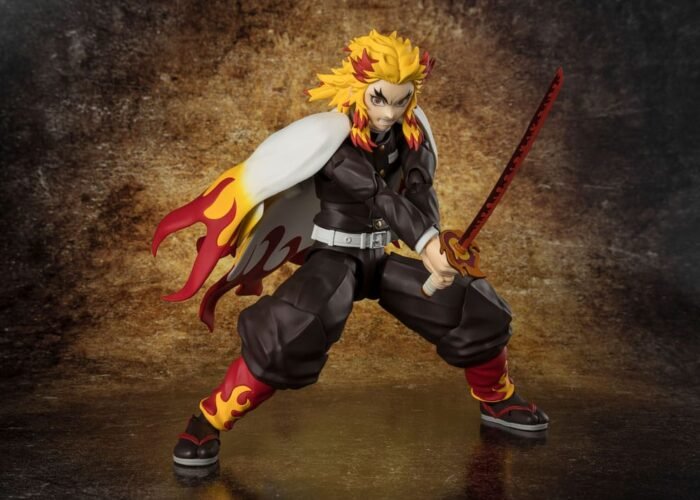 KYOJURO RENGOKU FIGURA 15 CM DEMON SLAYER: KIMETSU NO YAIBA SH FIGUARTS - Imagen 3